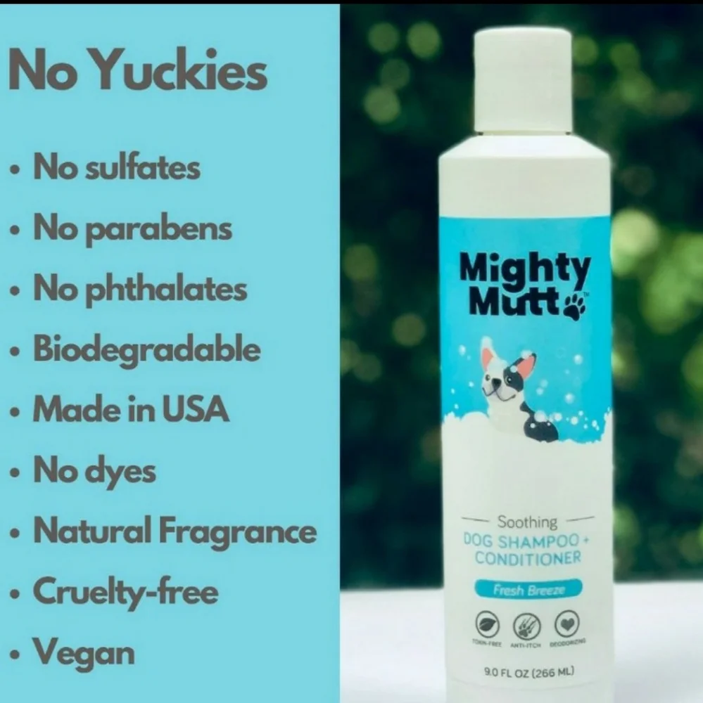 Mighty Mutt Soothing Dog Shampoo & Conditioner